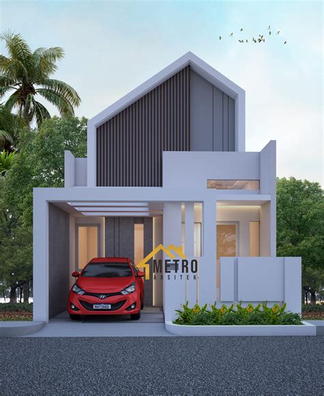 Desain Rumah Scandinavian 1 Lantai Bintaro – Metro Arsitek